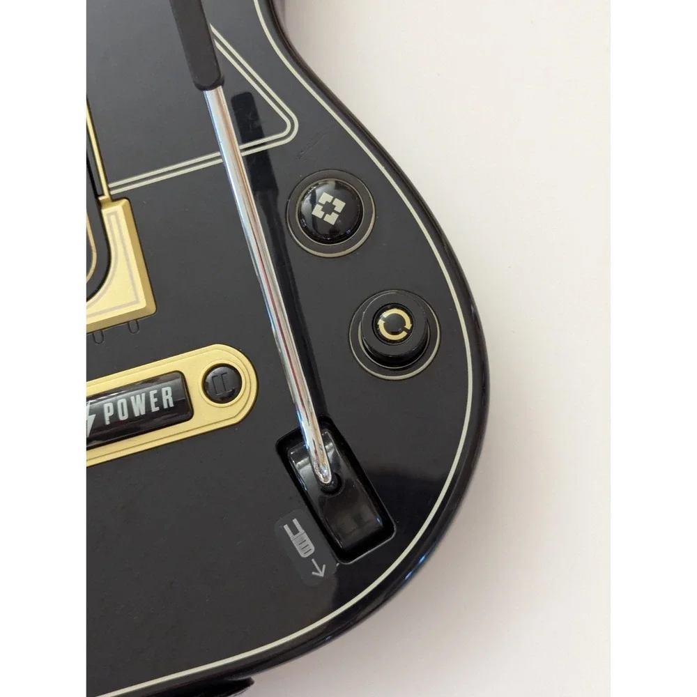 Guitar Hero Live Wireless Controller Black Model #0000654 NO dongle TESTED